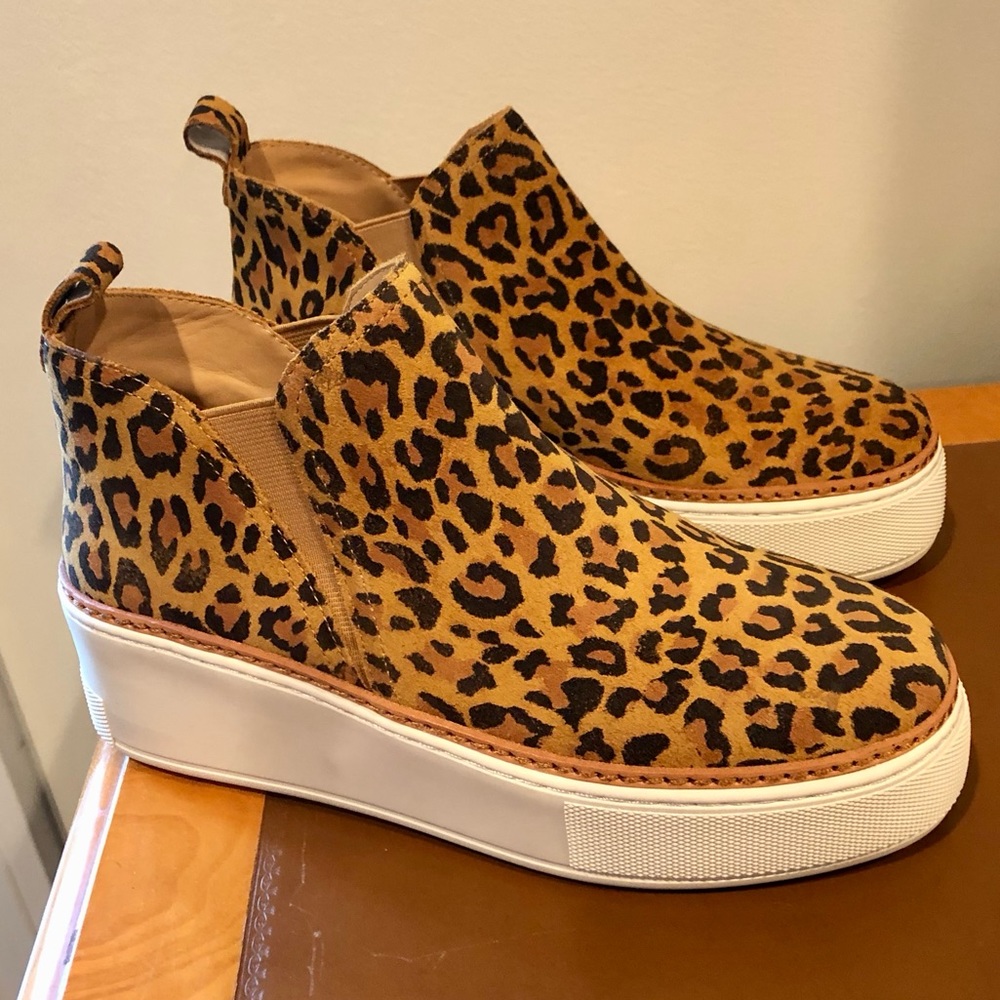 J Slides leopard hi top NEW! - Picture 2 of 11